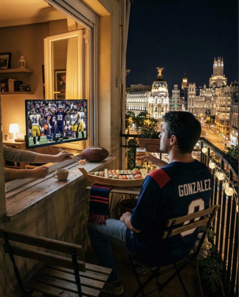 Sushi, amigos y una defensa Patriots TOP: mi domingo más feliz en Madrid con ese 20-3 contra los Steelers