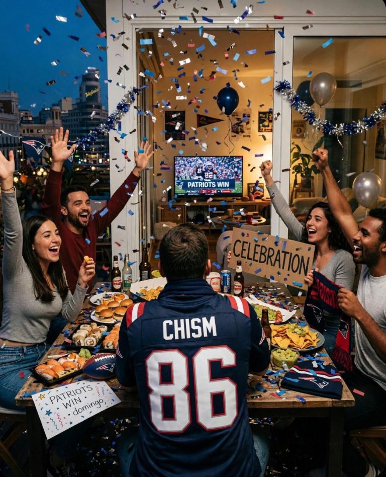 Madrid se volvió Foxborough: Chism, Maye y una noche para celebrar a lo grande